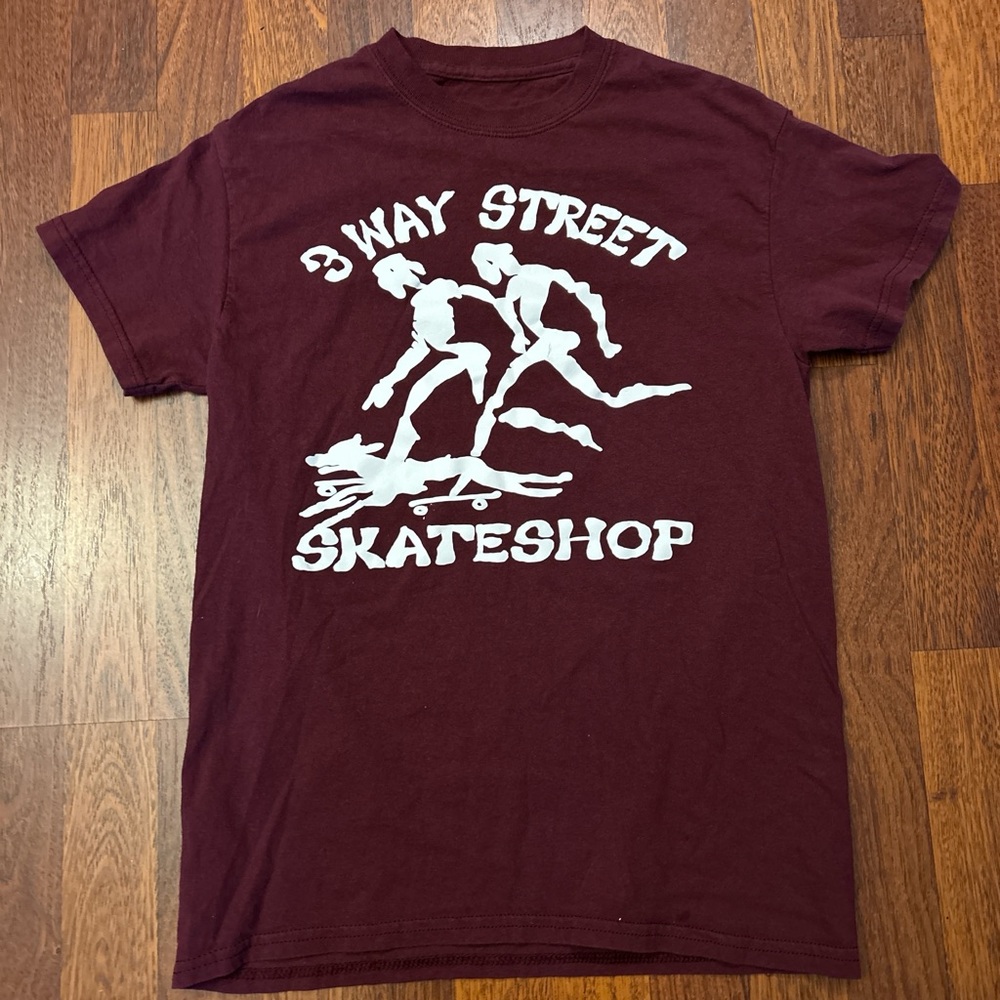 3 Way Street Skate Shop Lance Mountain Graphic Tshirt